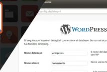 come installare wordpress